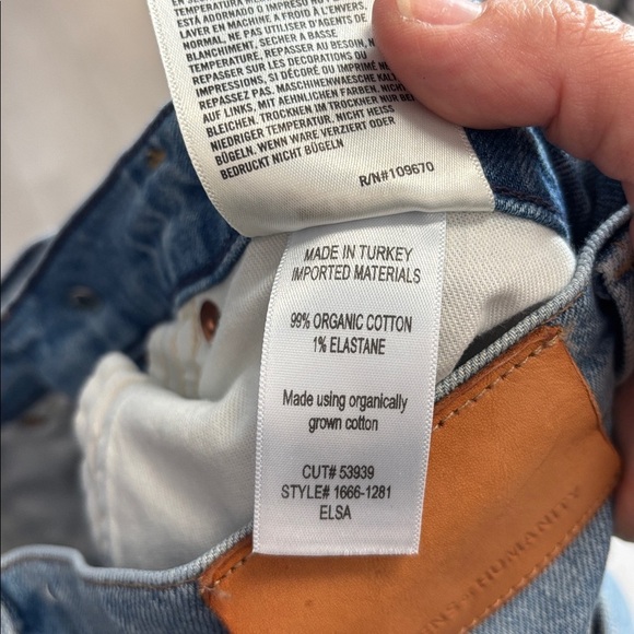 Citizens of Humanity Elsa Mid Rise Jeans Light Wash size 25 - Picture 11 of 11